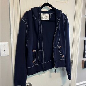 Haute Monde Navy Blue Garment with White Label